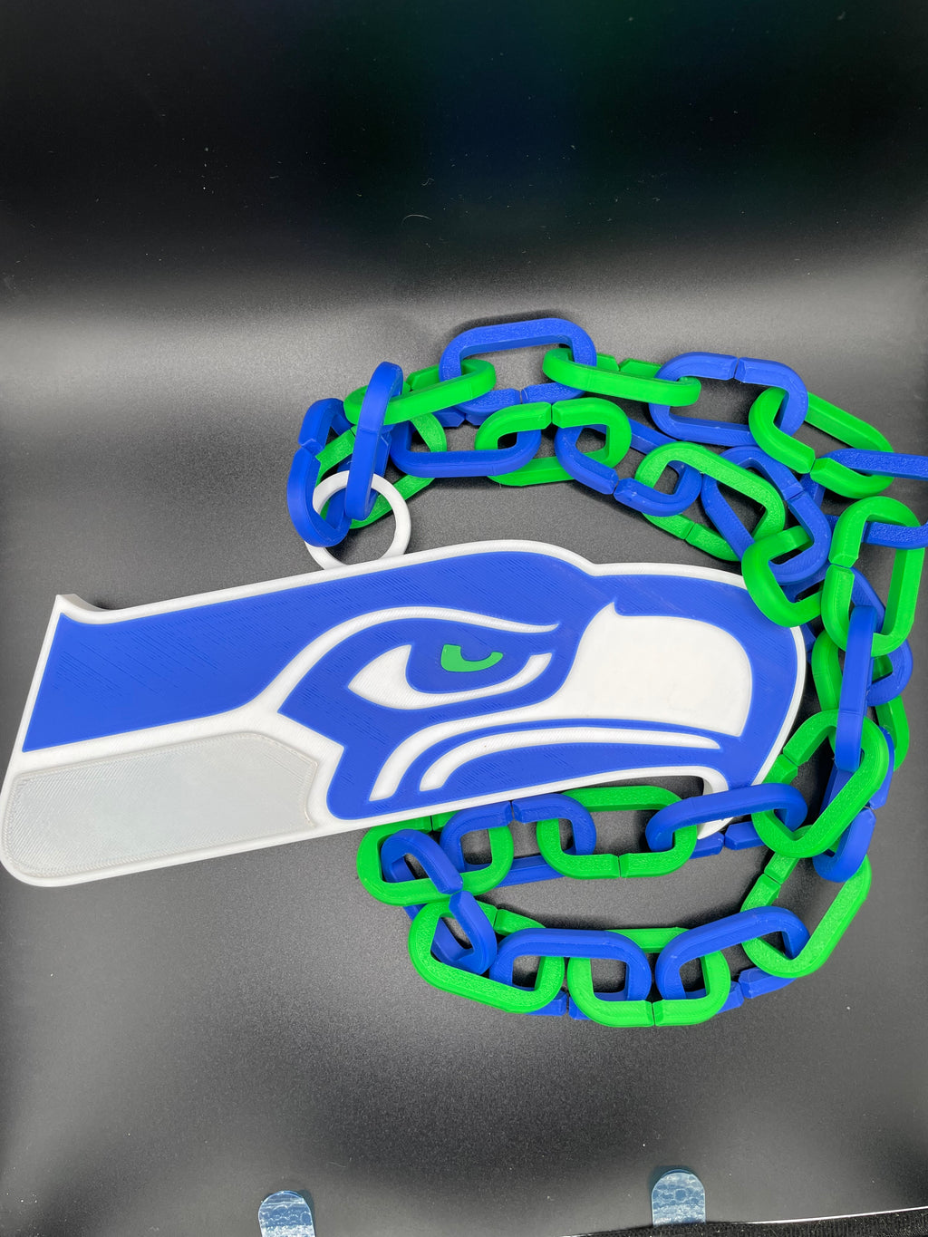 Custom Football Team Inspired Chunky Chain Necklace