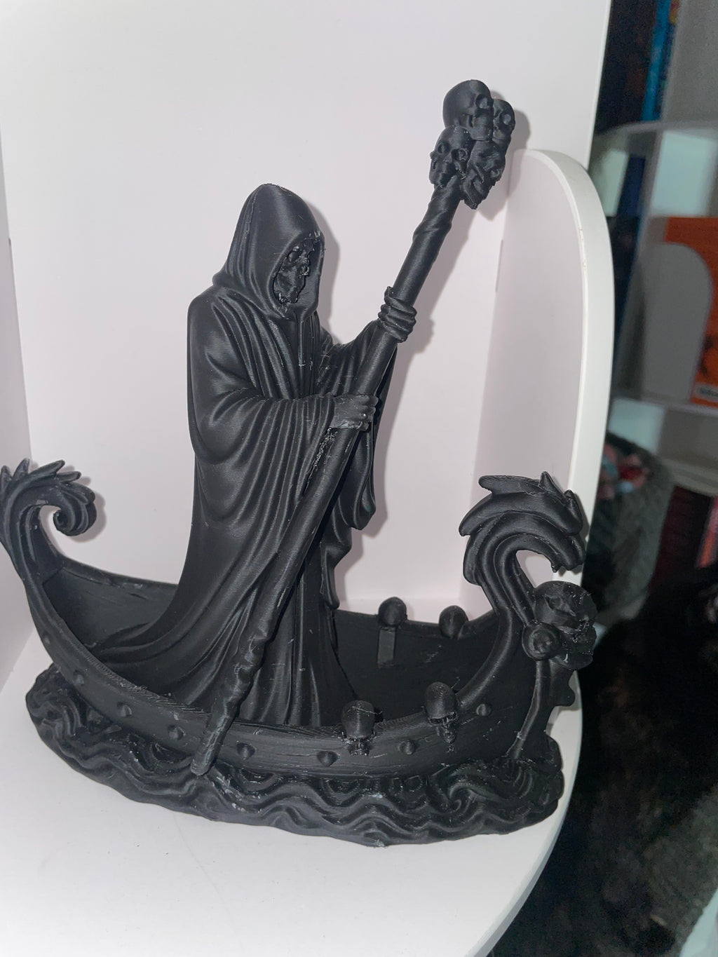 Gothic Grim Reaper Boat
