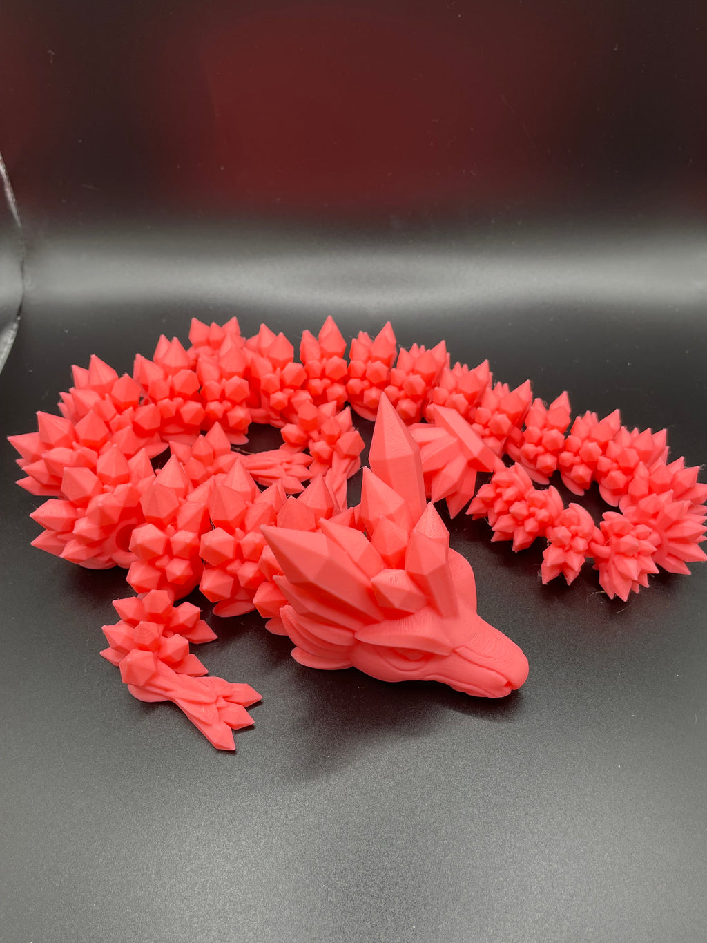 21” Articulated Crystal Dragon
