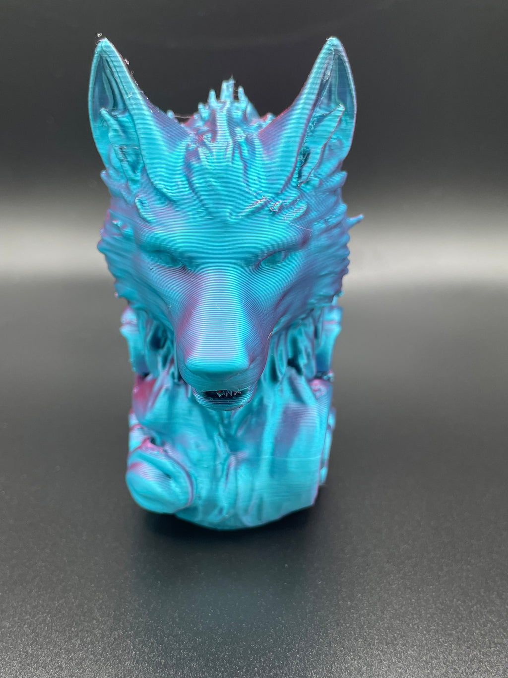 Night Court Wolf – Fantasy Fae Desk Figure