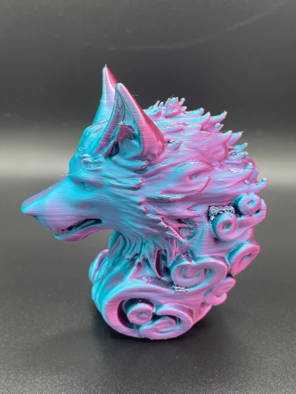 Night Court Wolf – Fantasy Fae Desk Figure