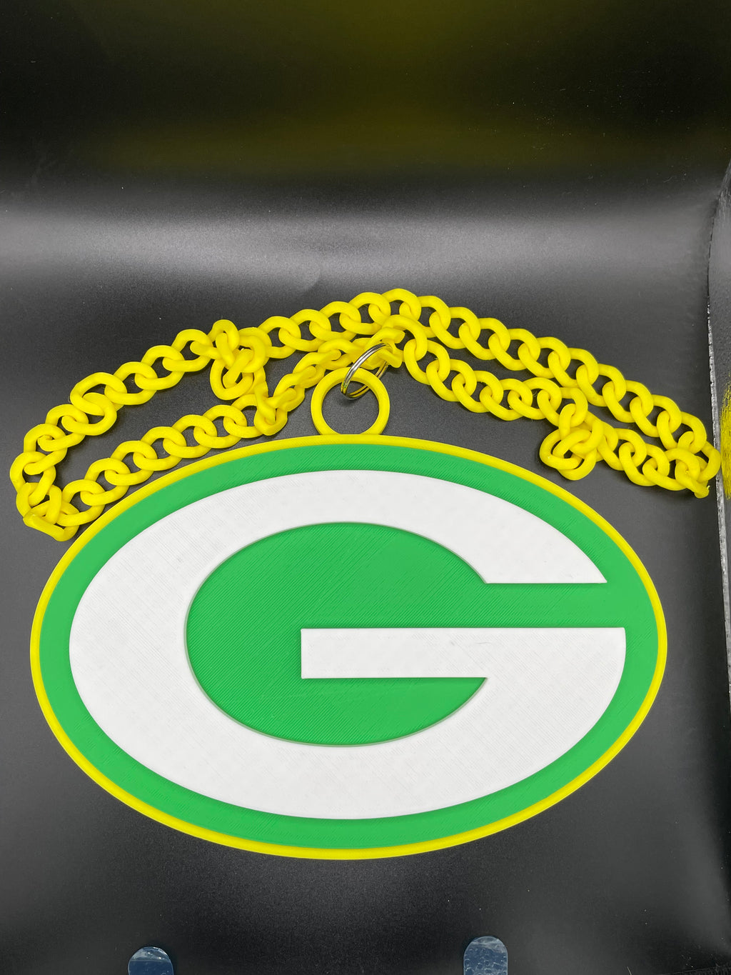 Custom Football Team Inspired Chunky Chain Necklace