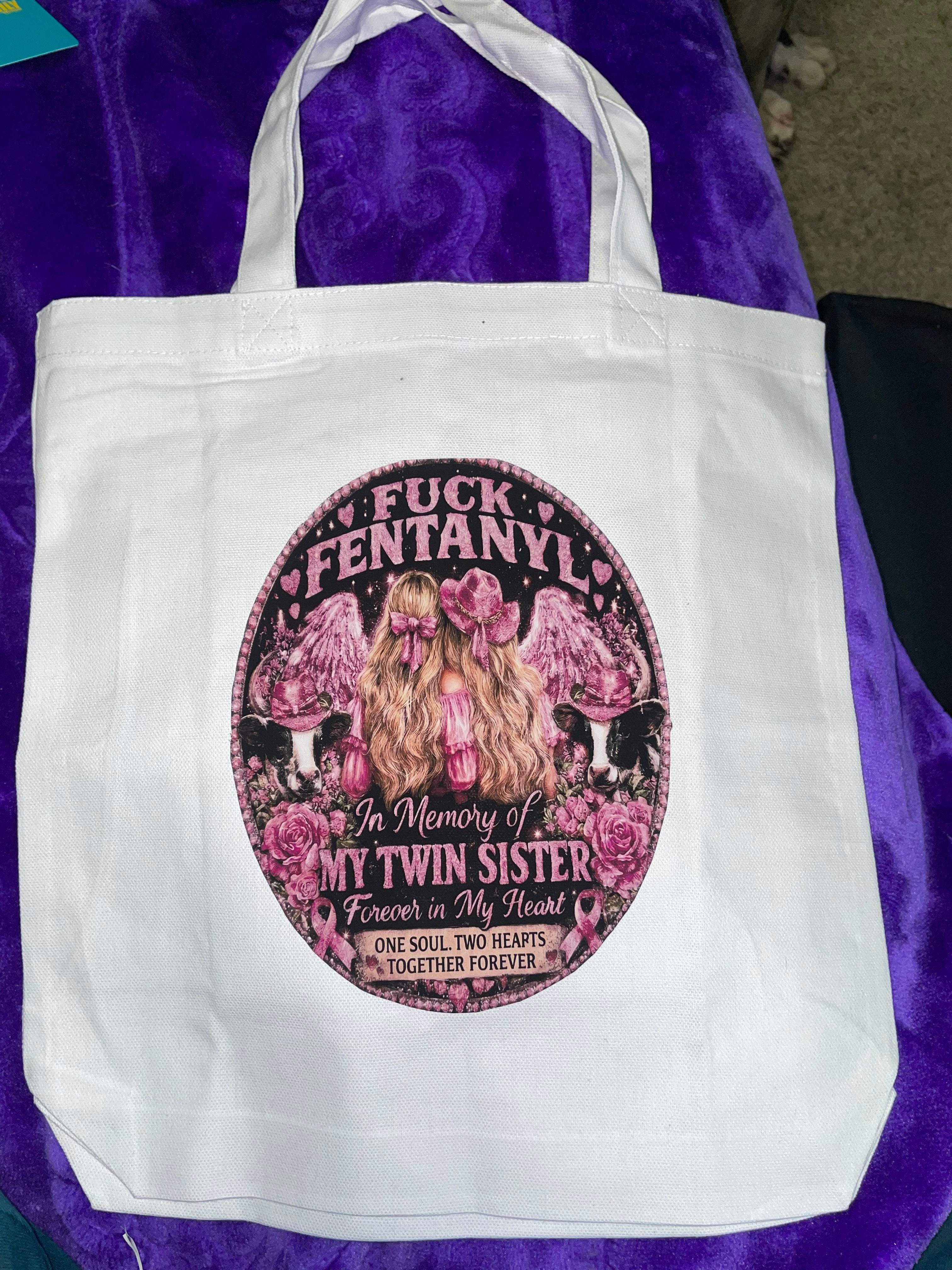 Custom Memorial Tote Bag | Personalized Photo Keepsake