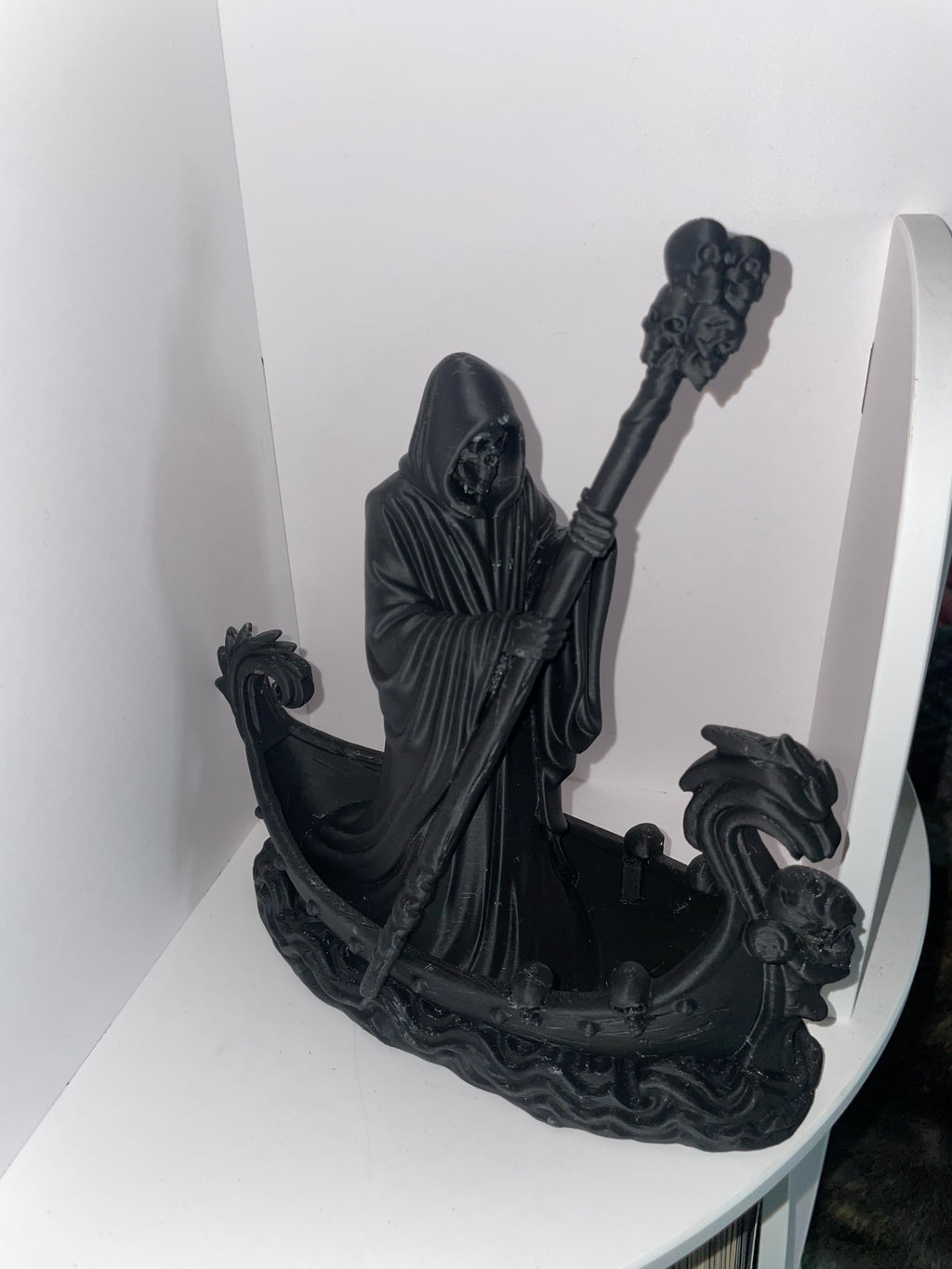 Gothic Grim Reaper Boat