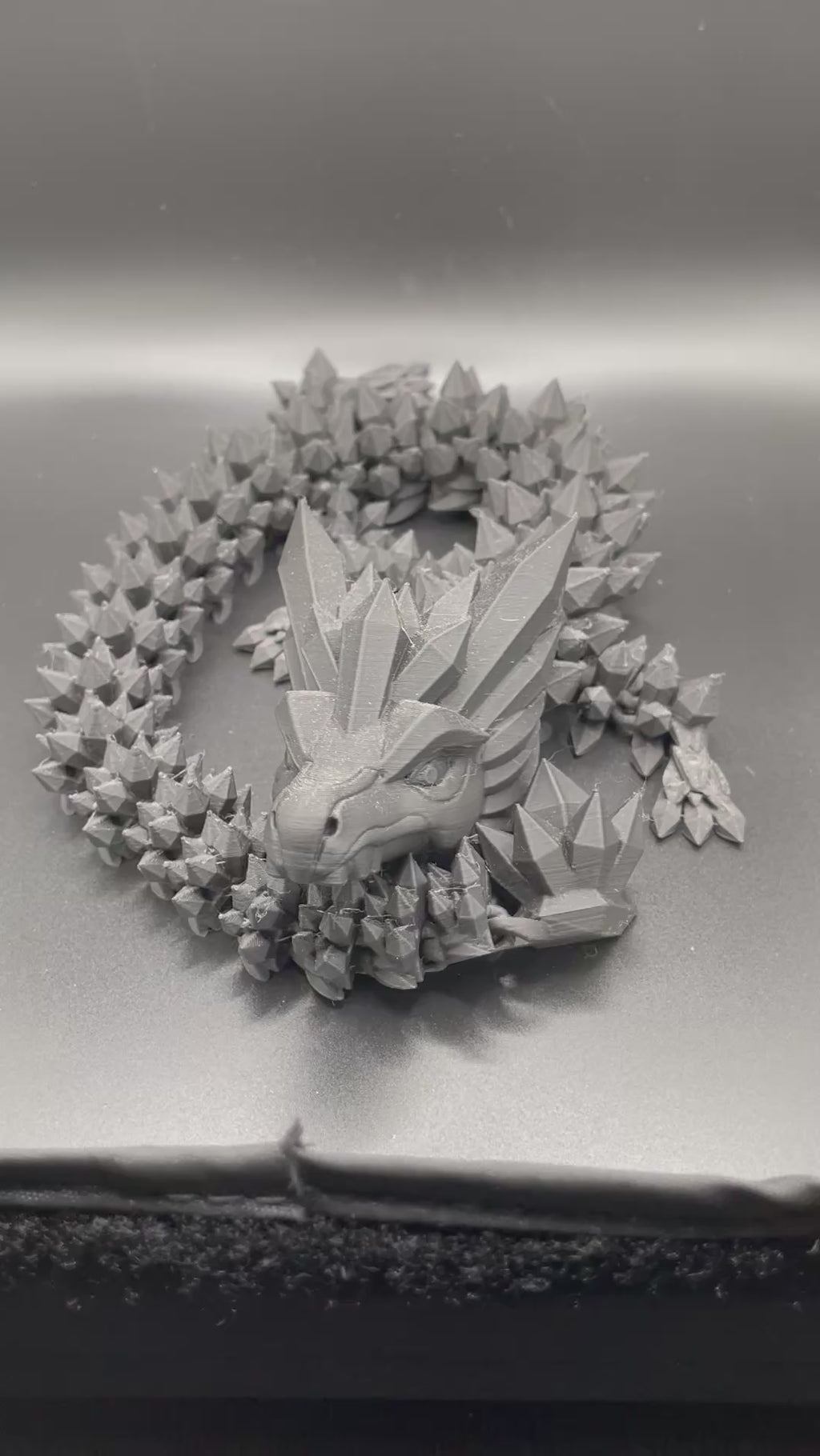 21” Articulated Crystal Dragon